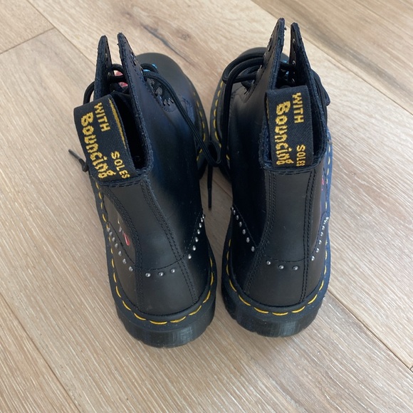 Dr. Marten’s Skull Rivet Platform Boots - Picture 3 of 11